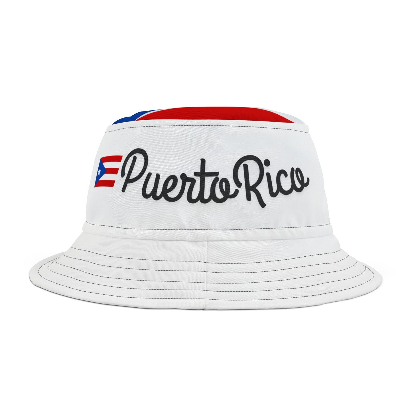"Puerto Rico Flag" Bucket Hat