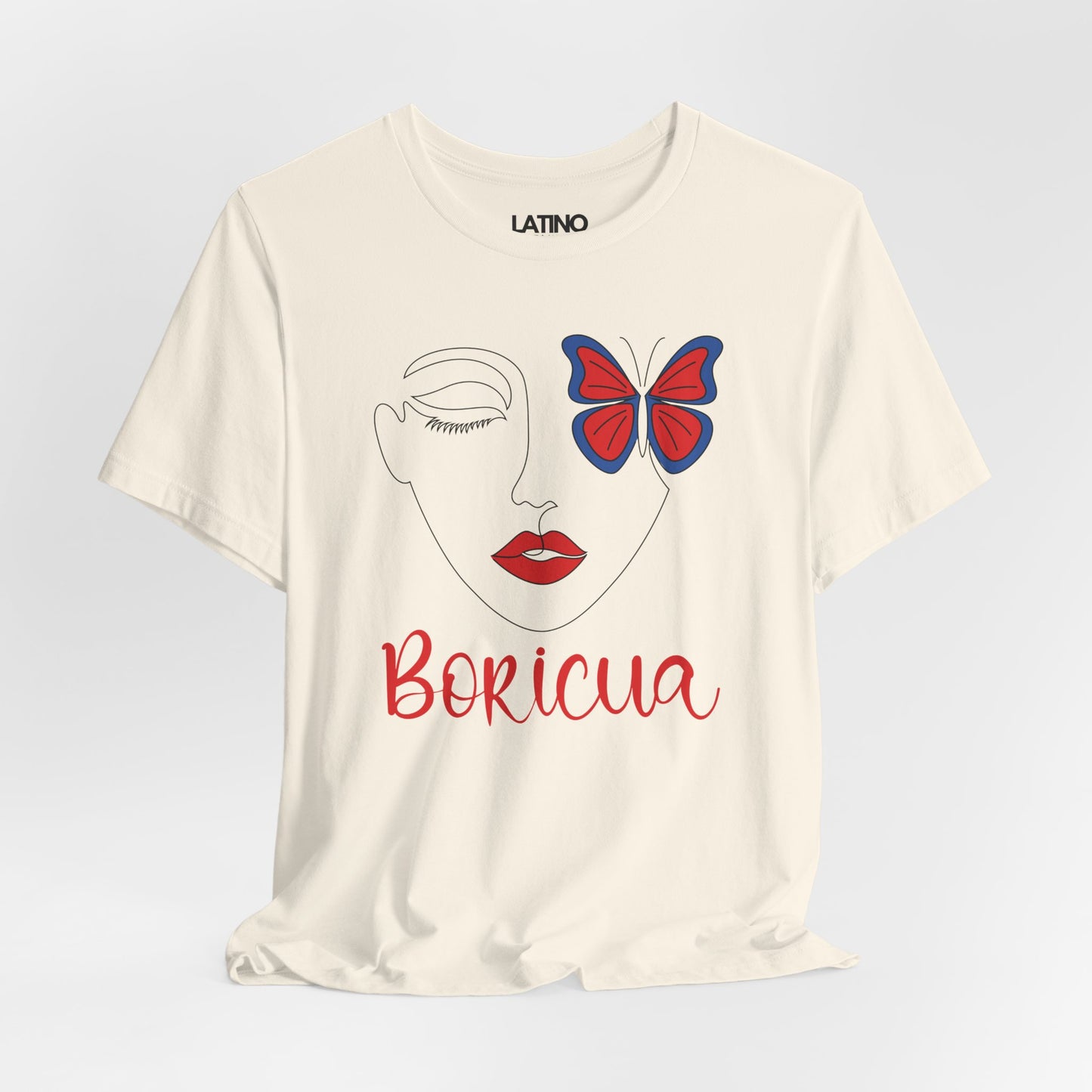 "Butterfly Boricua Face" T-Shirt
