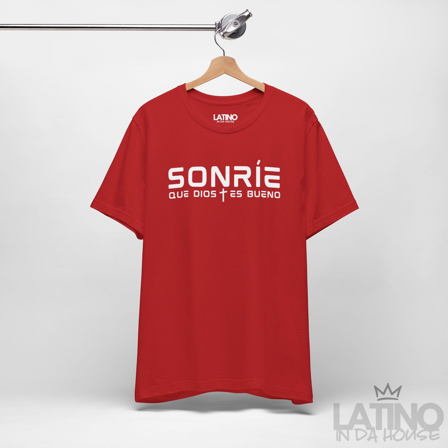 “Sonríe Que Dios Es Bueno” Faith T-Shirt