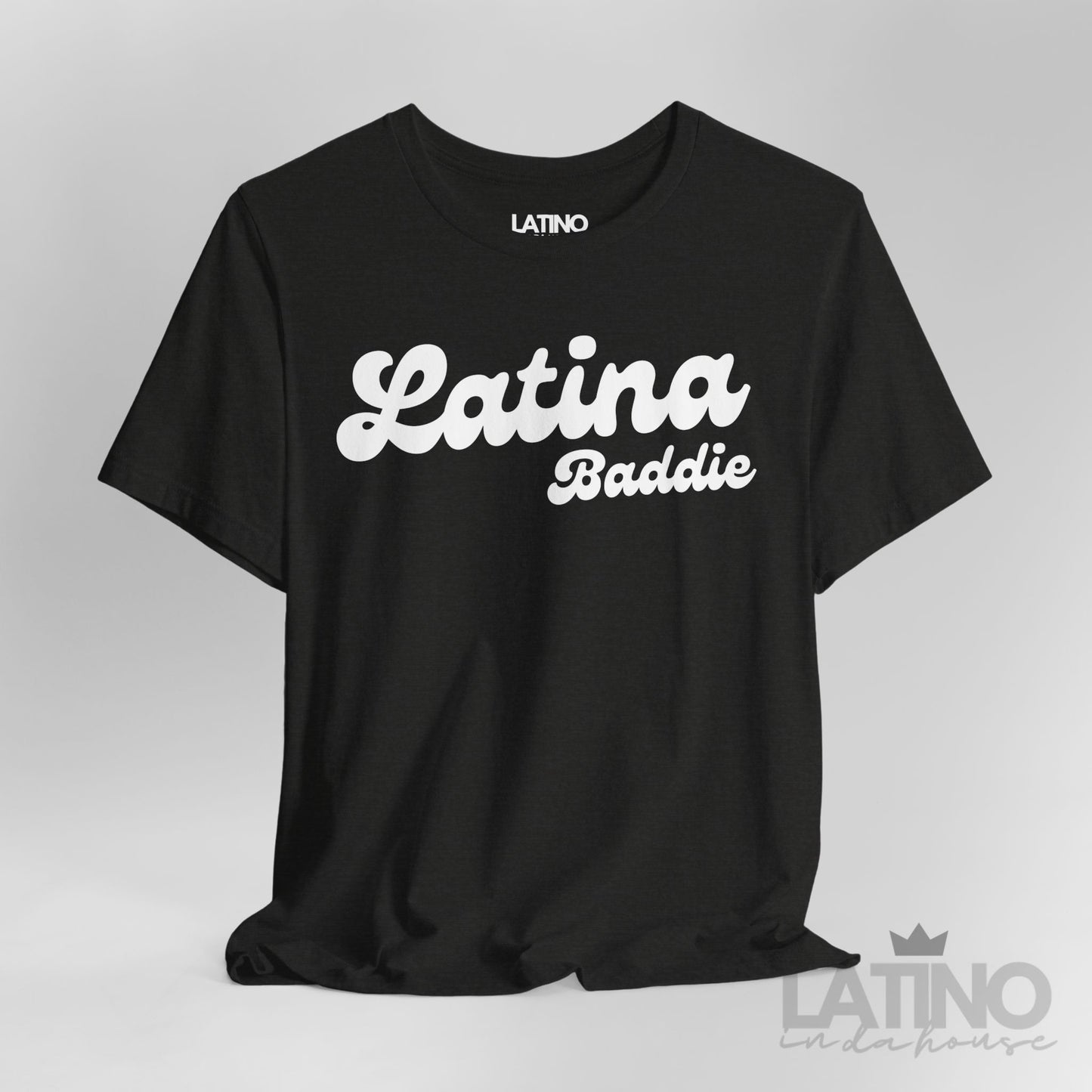 "Latina Baddie" Heather T-Shirt | Latina Tee