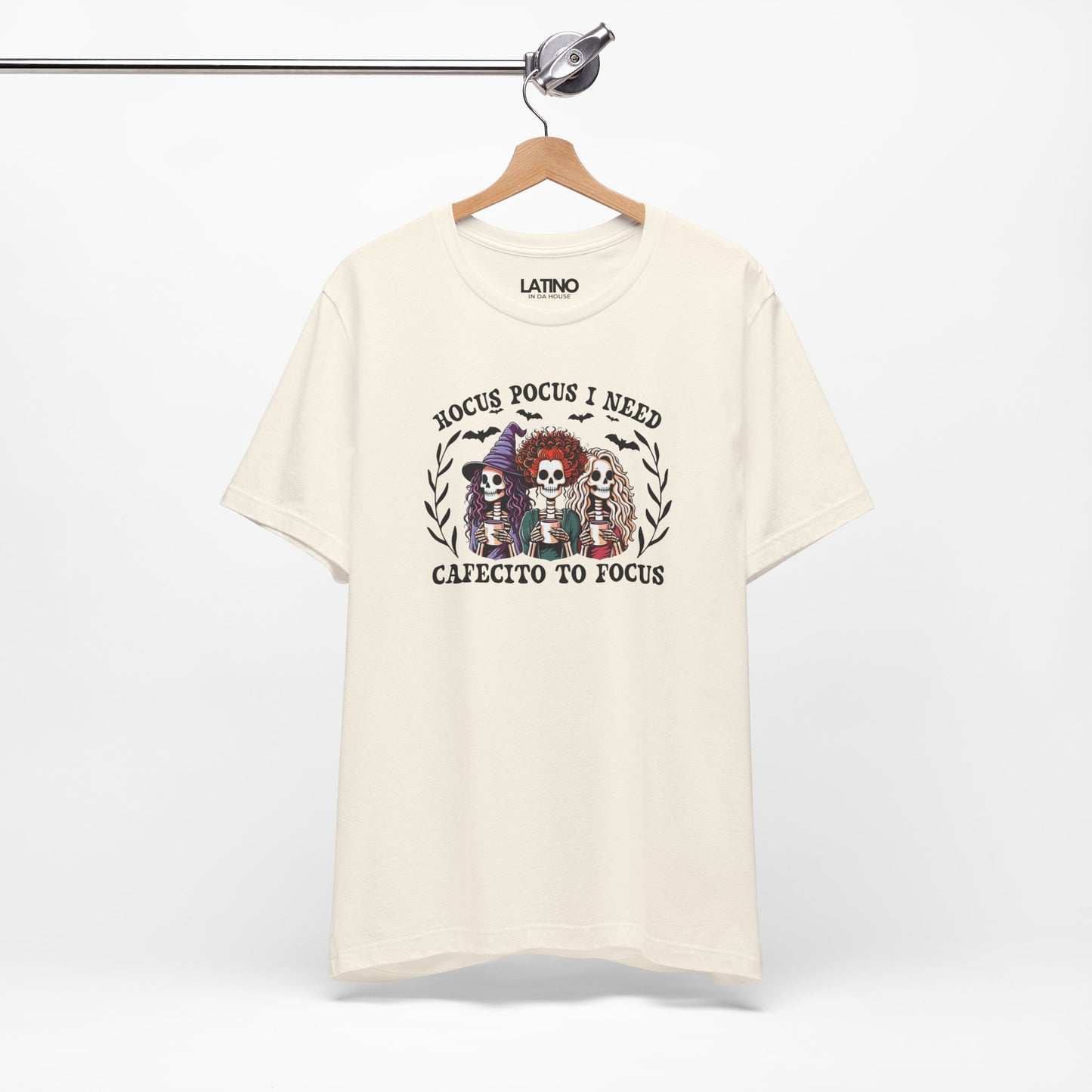 "Brujas" I Need Cafecito to Focus T-Shirt