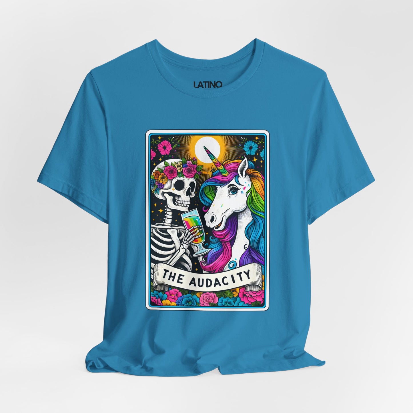 "The Audacity Unicorn & Skeleton" T-Shirt