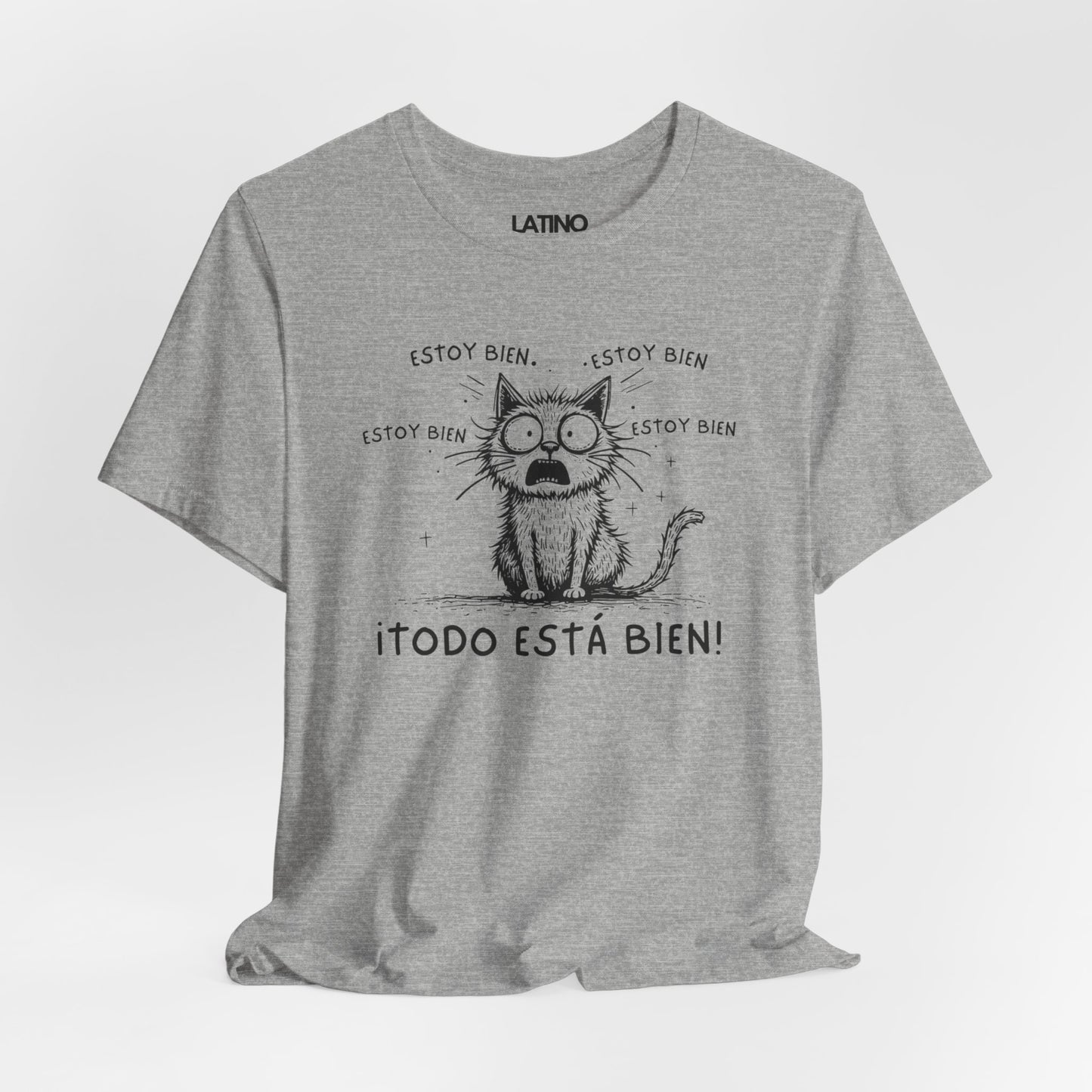 Todo Está Bien Cat T-Shirt