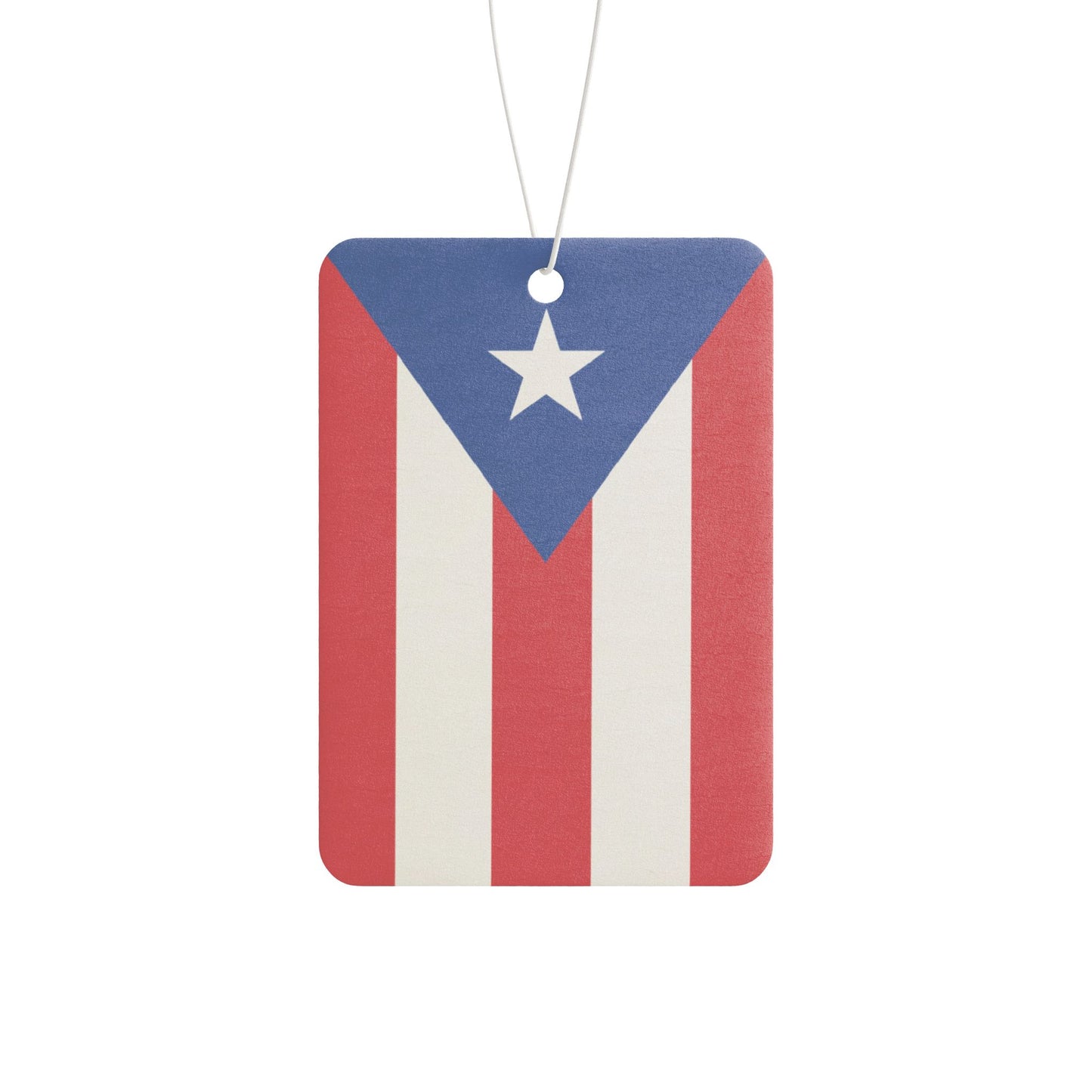 "Puerto Rico" Flag Car Air Freshener