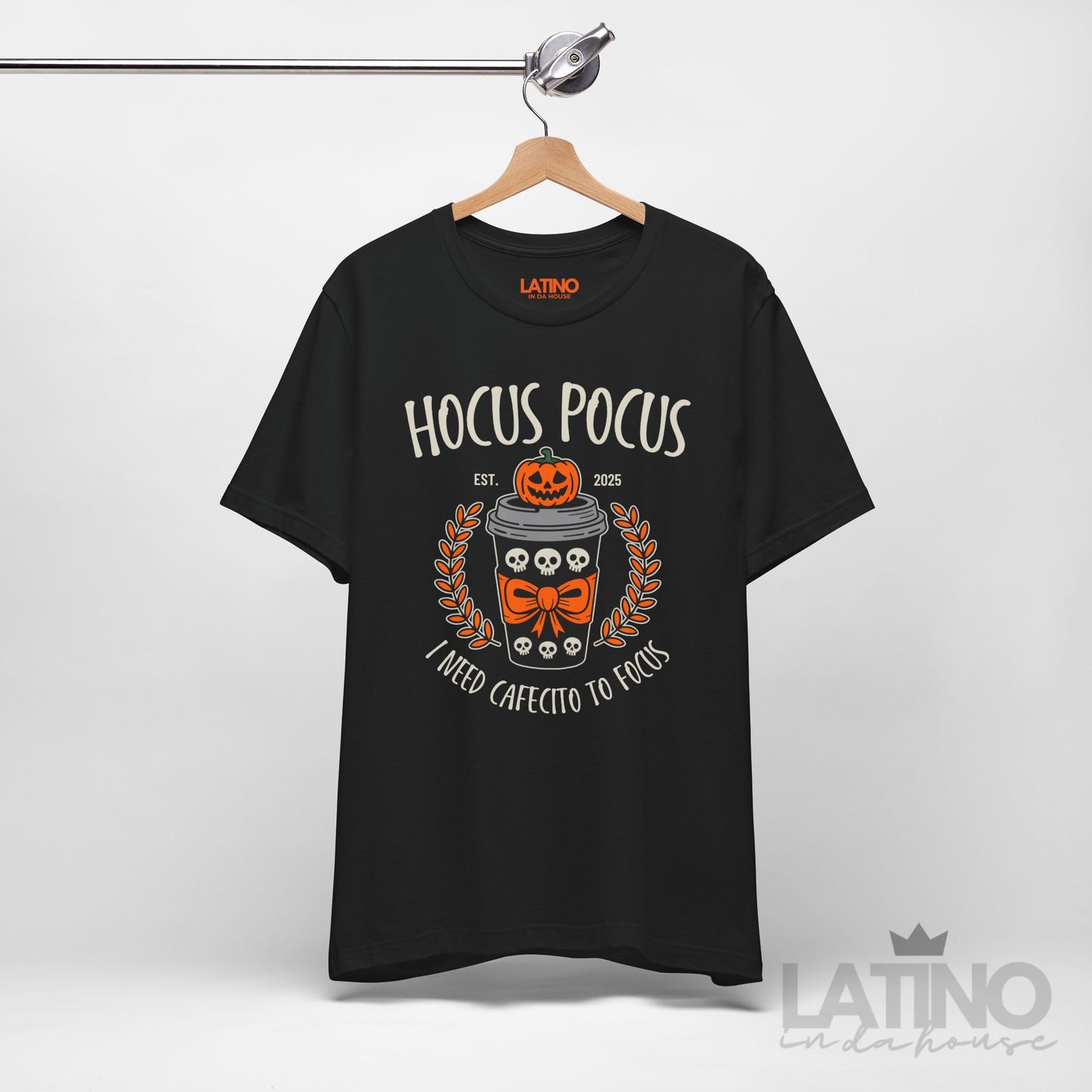 "I Need Cafecito to Focus" T-Shirt