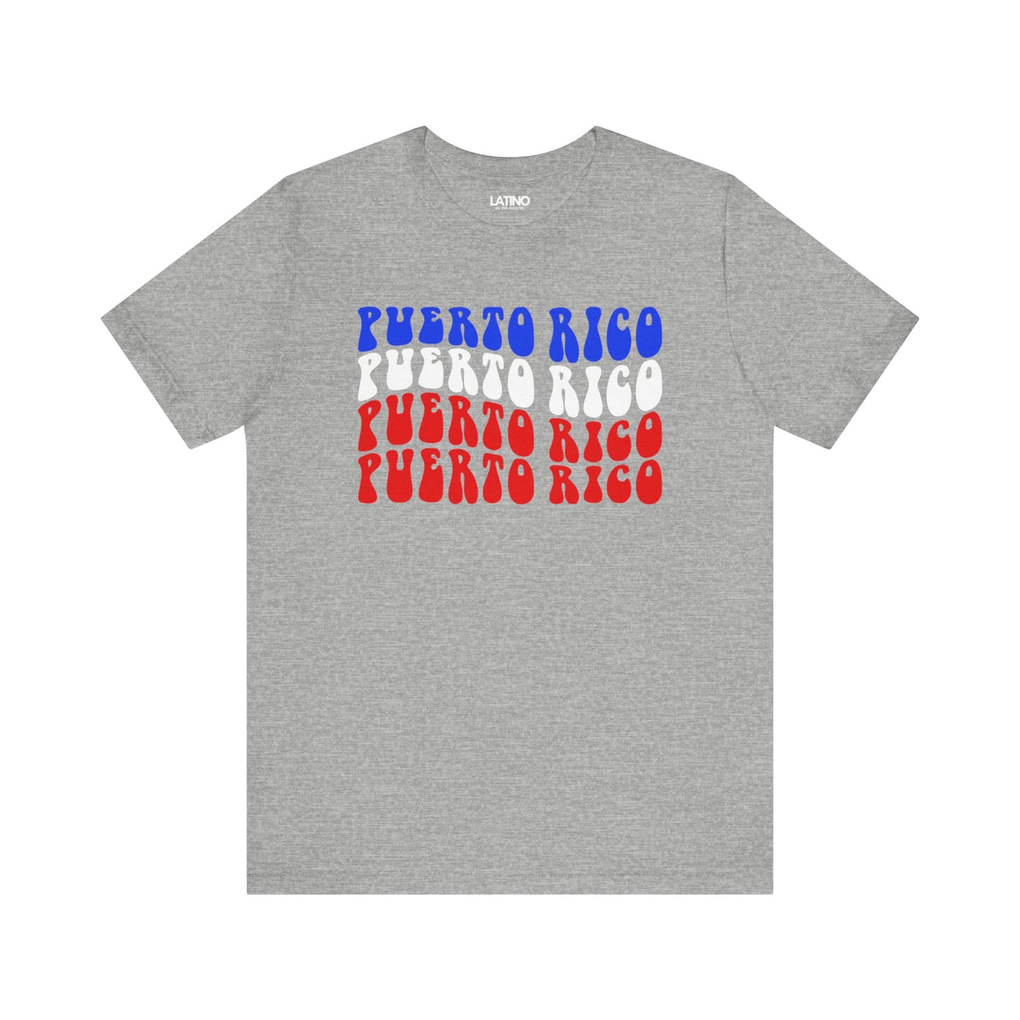 "Puerto Rico Retro Font" T-Shirt