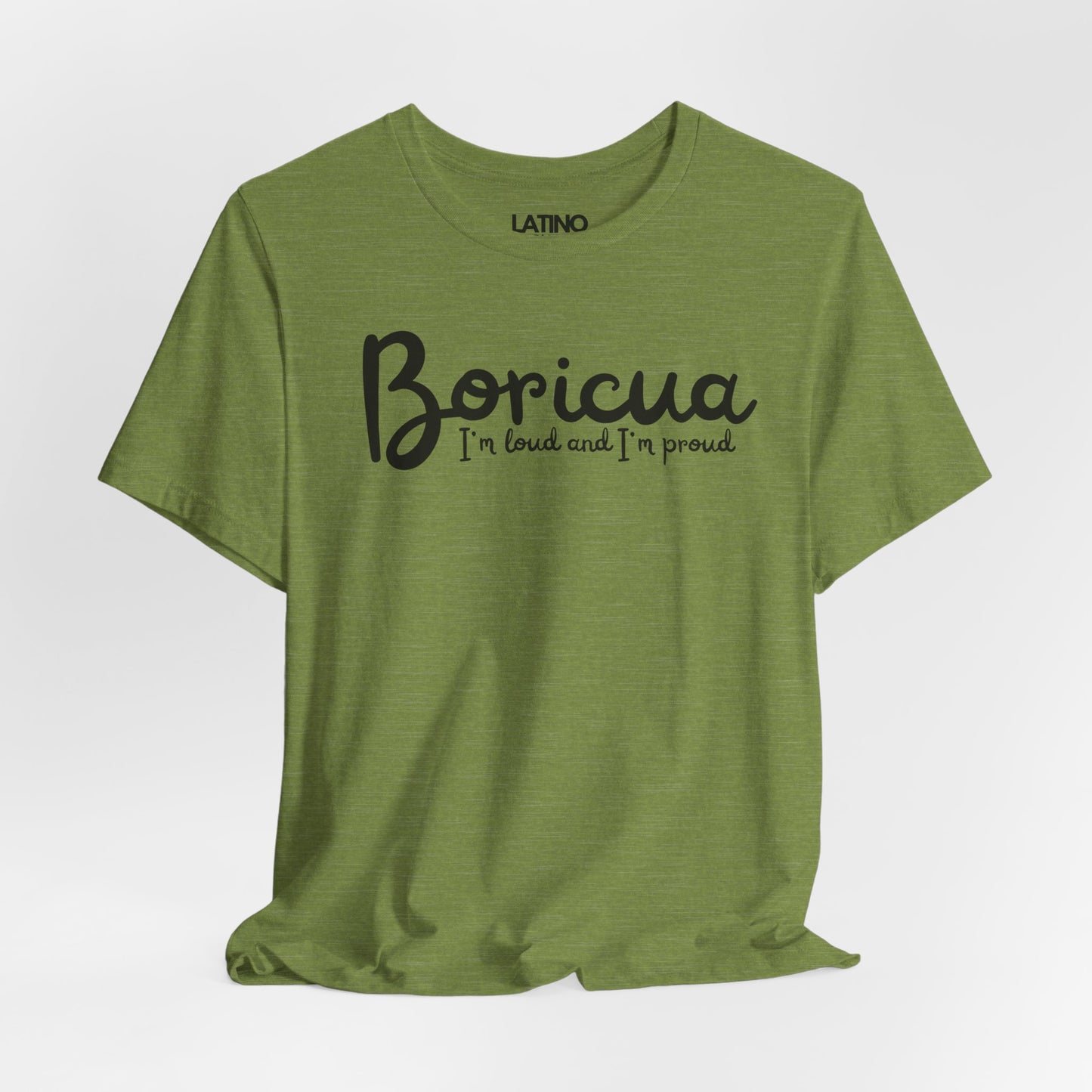 "Boricua Loud & Proud" Heather T-Shirt