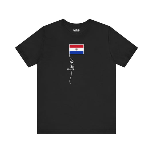 Paraguay Flag Love Script T-Shirt
