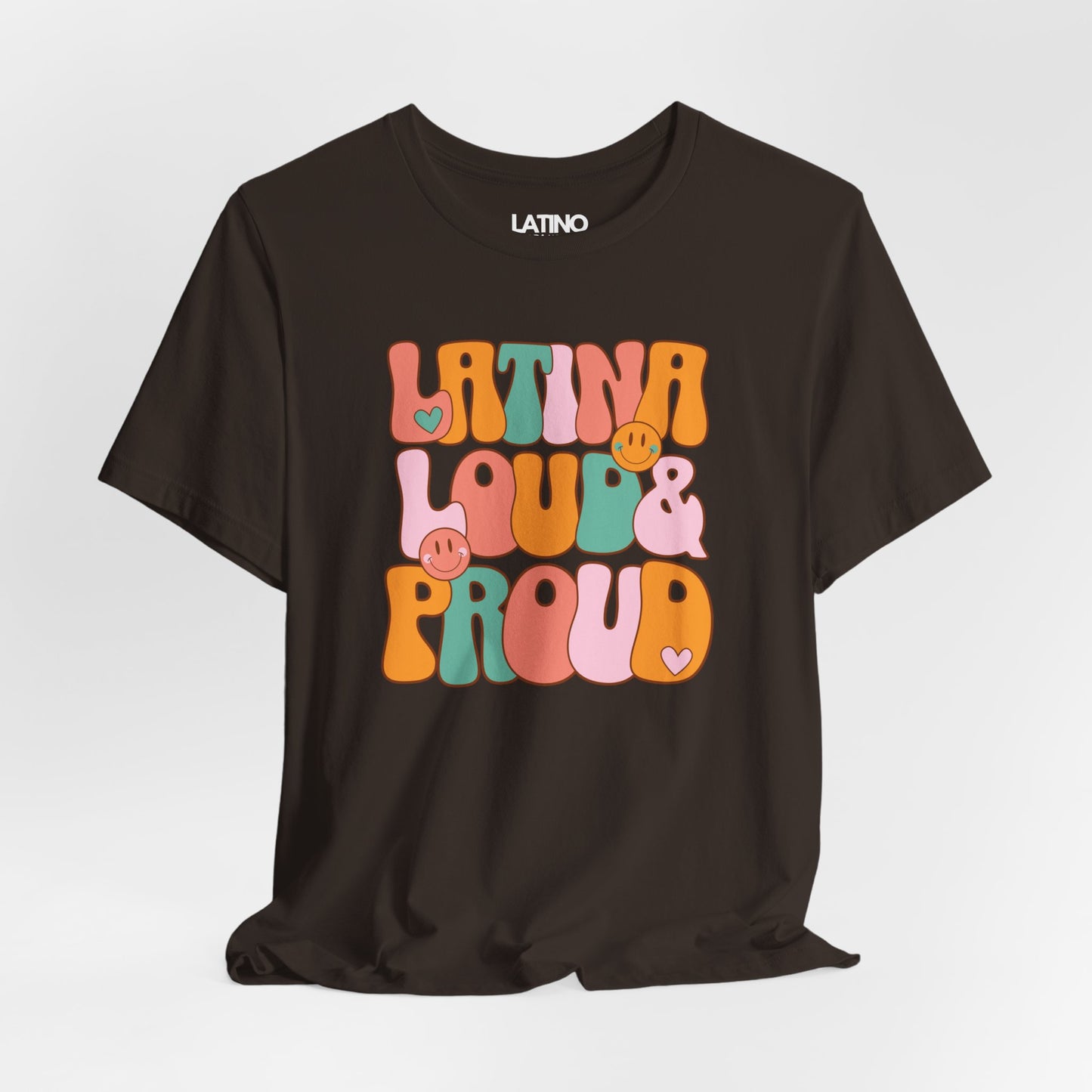 "Latina Loud & Proud Retro Bubble" T-Shirt