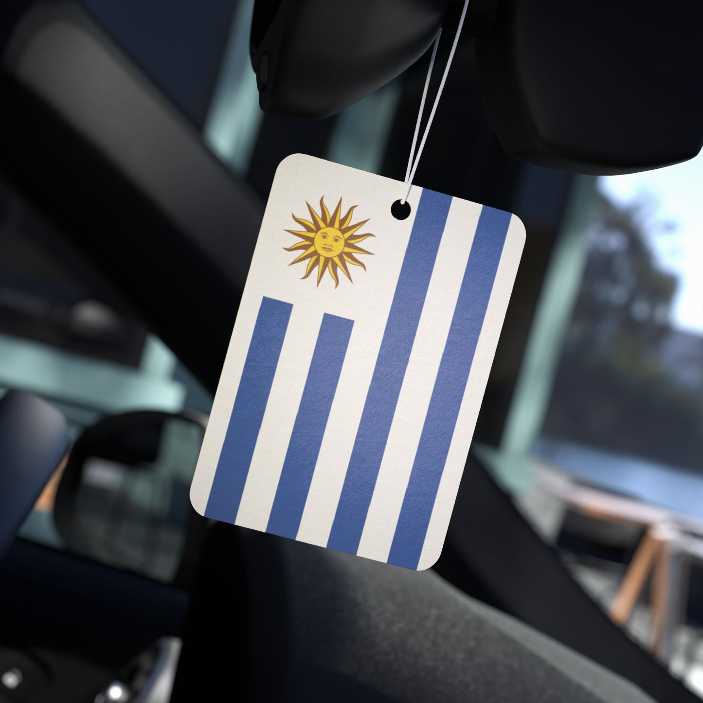 "Uruguay Flag" Car Air Freshener