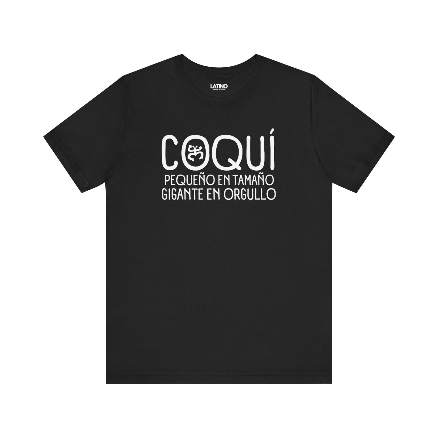 "Coquí T-Shirt" Pequeño, Gigante en Orgullo