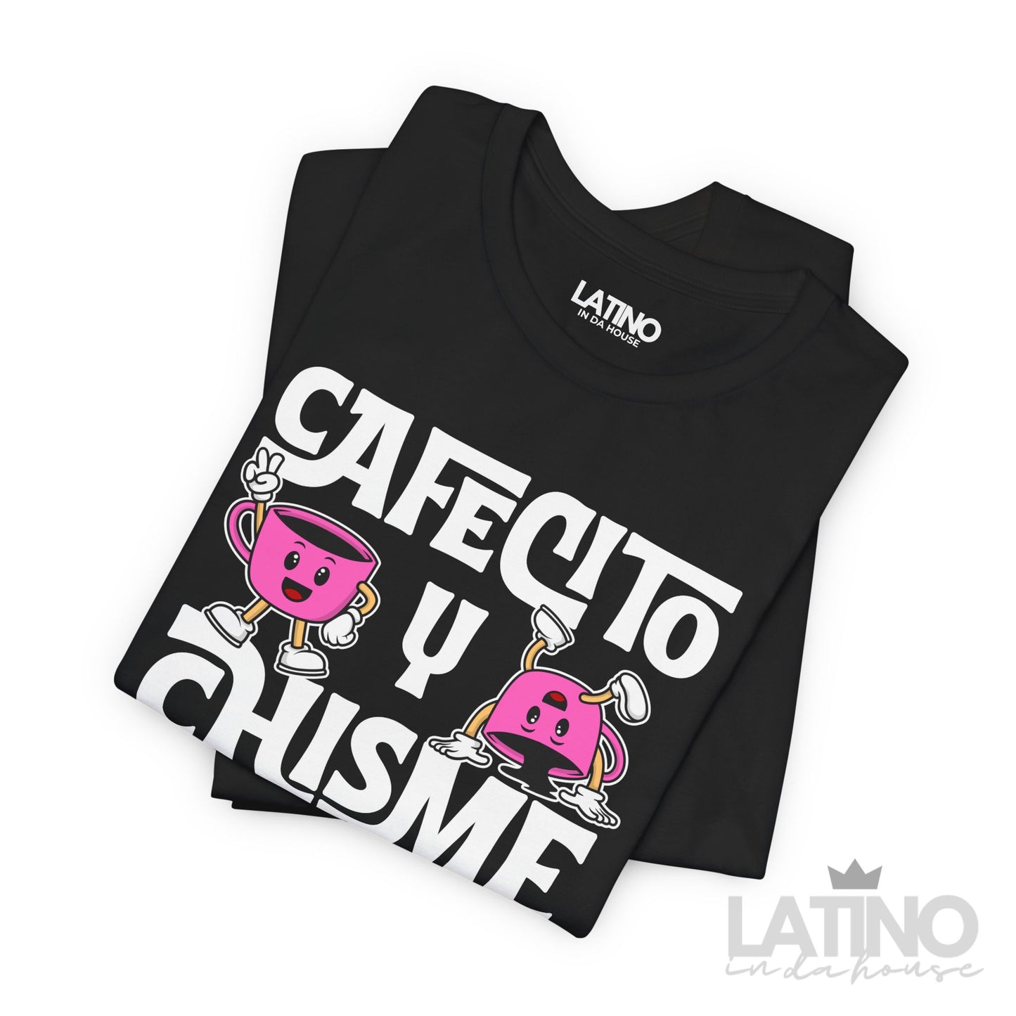 "Cafecito y Chisme" T-Shirt | Café Tee