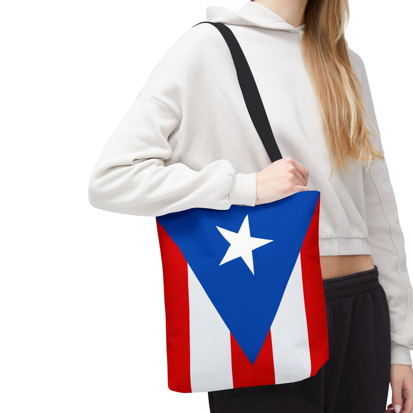 "Puerto Rico Flag" Tote Bag