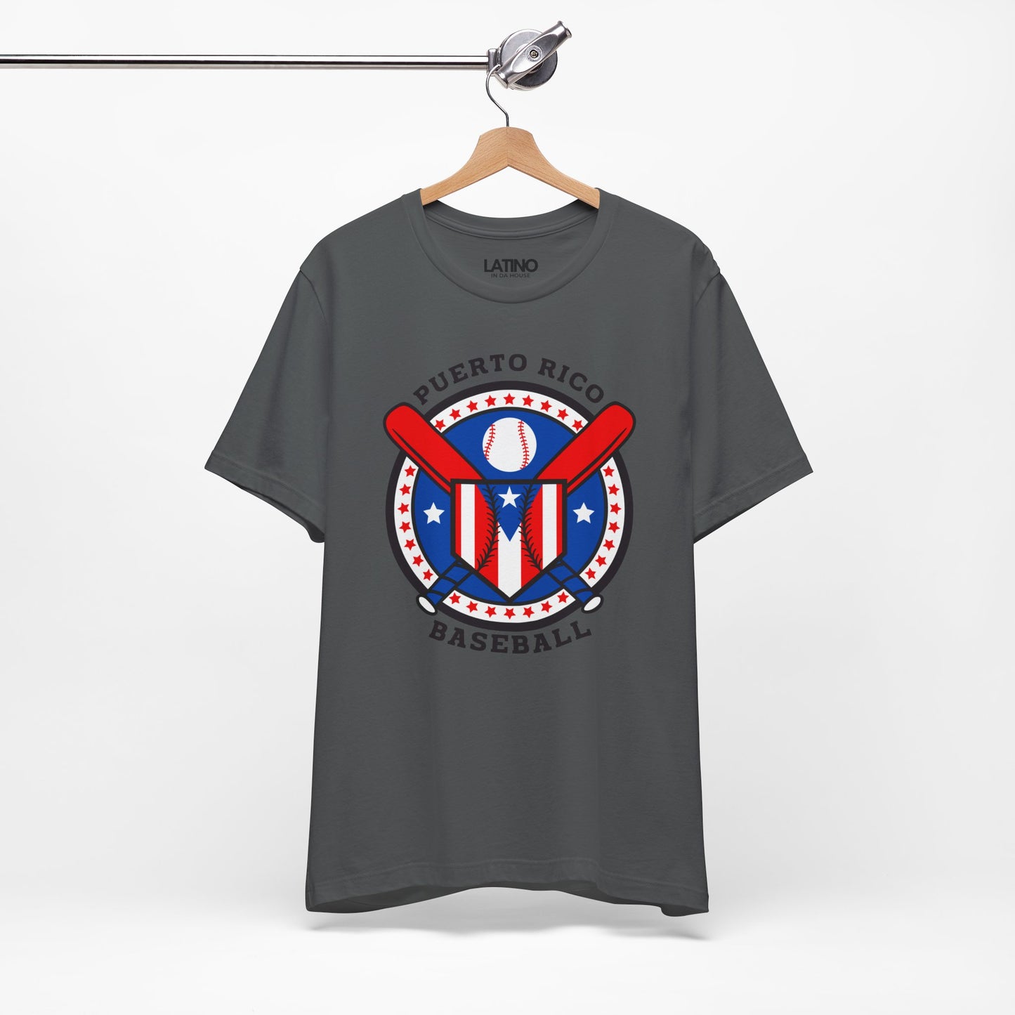"Puerto Rico Baseball Flag" T-Shirt