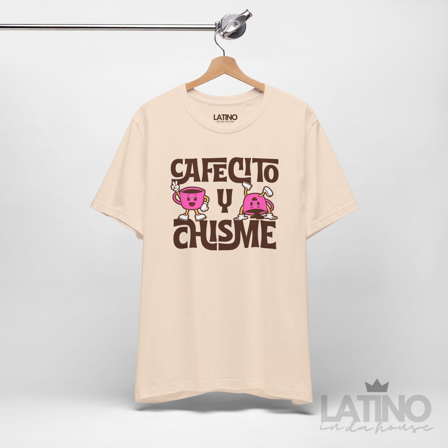 "Cafecito y Chisme" T-Shirt | Café Tee