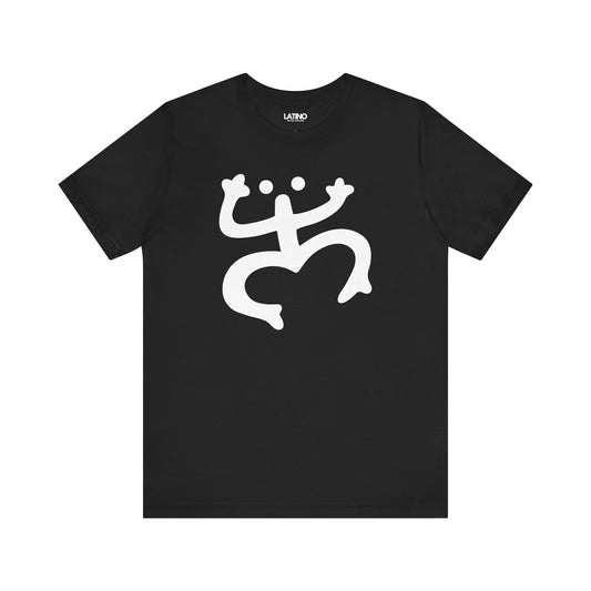 "Taino Coquí Symbol" Black T-Shirt
