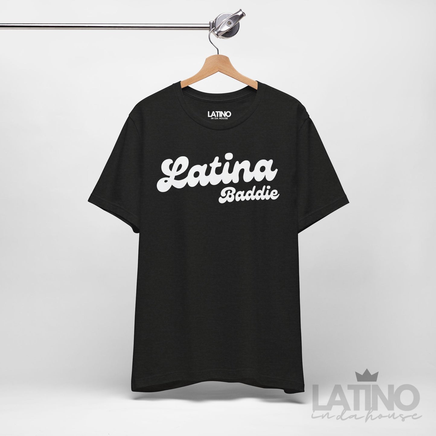 "Latina Baddie" Heather T-Shirt | Latina Tee