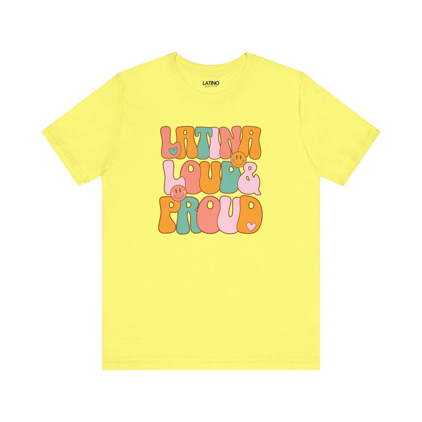 "Latina Loud & Proud Retro Bubble" T-Shirt