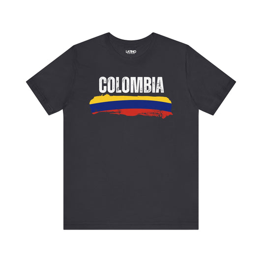 "Colombia" Grunge Flag T-Shirt