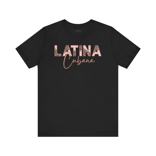 "Latina Cuba Leopard Print" T-Shirt