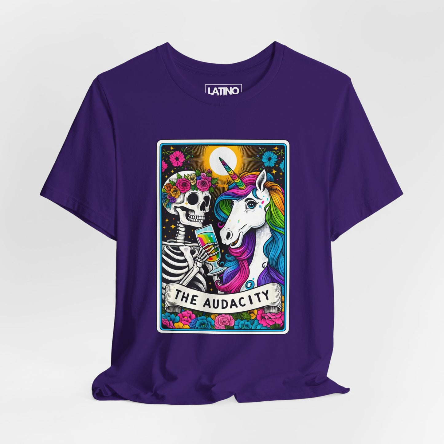 "The Audacity Unicorn & Skeleton" T-Shirt