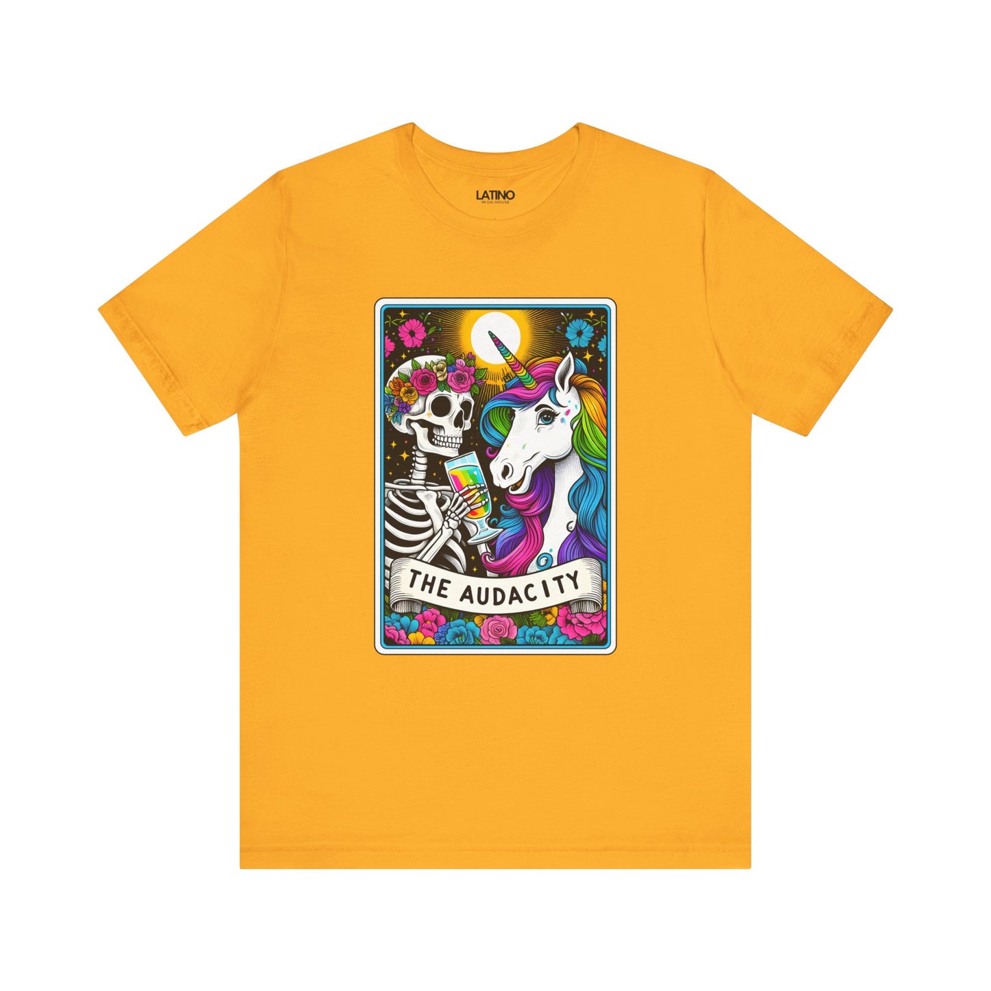"The Audacity Unicorn & Skeleton" T-Shirt