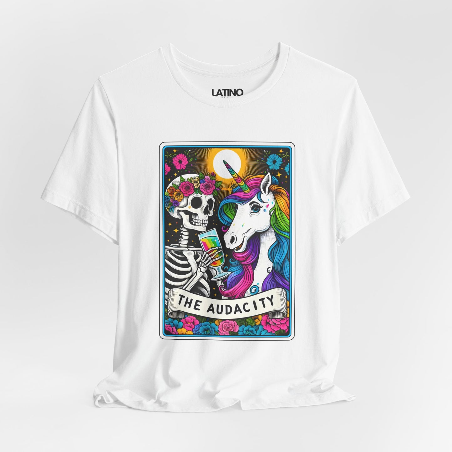 "The Audacity Unicorn & Skeleton" T-Shirt