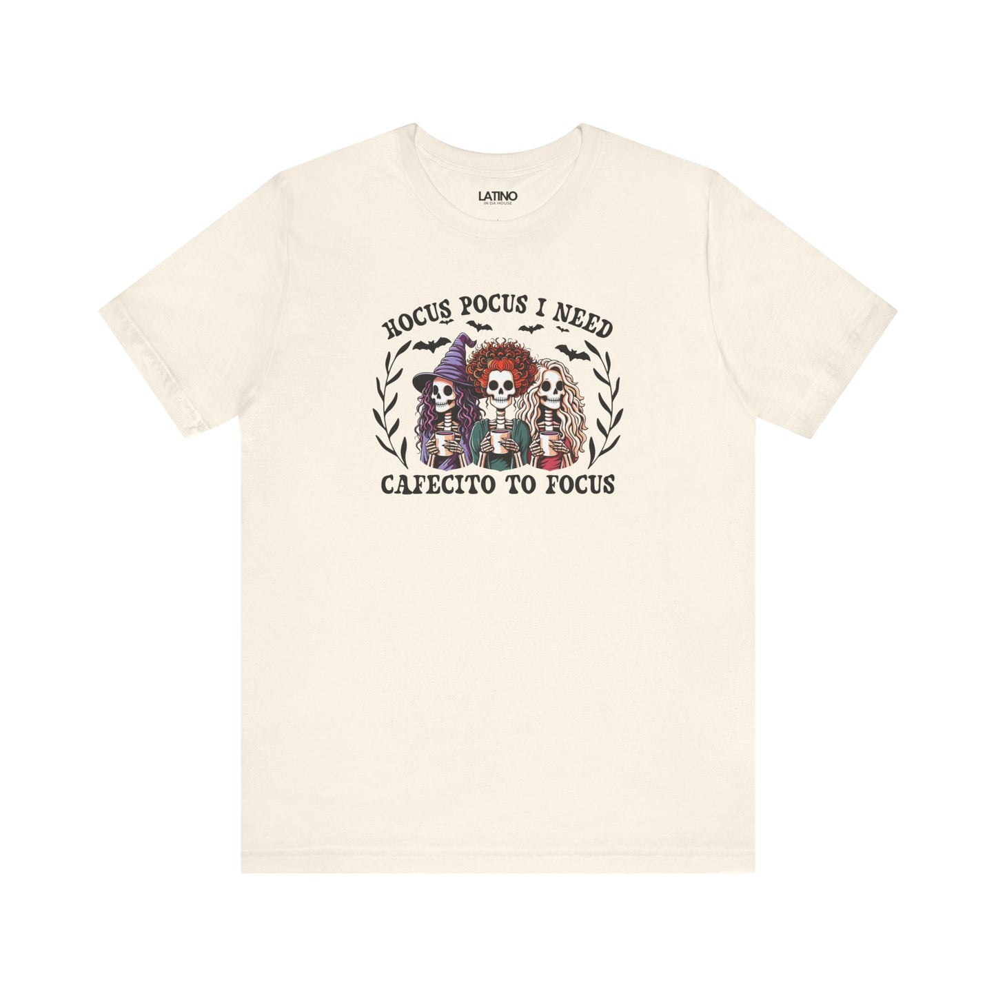 "Brujas" I Need Cafecito to Focus T-Shirt