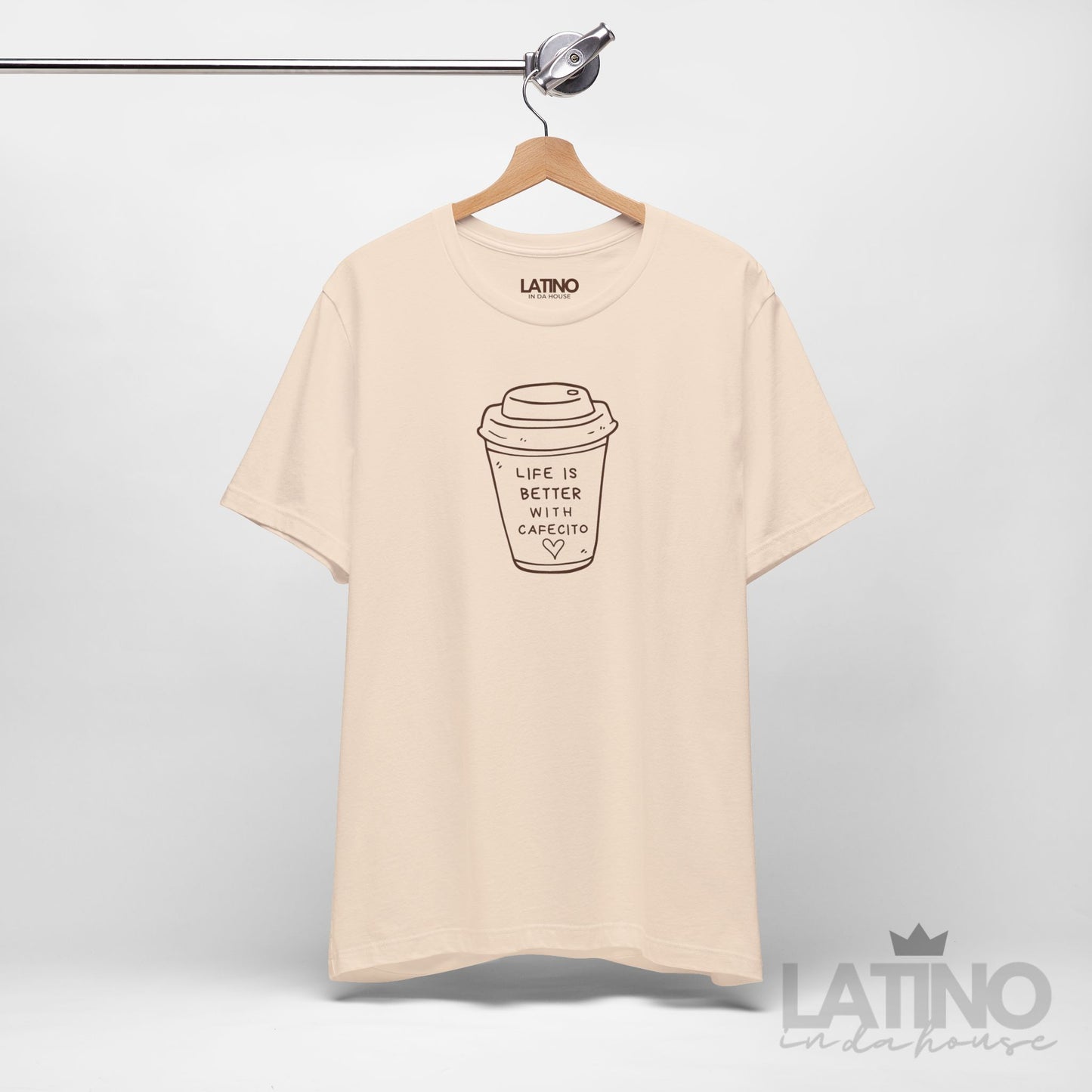 Life is Better with Cafecito T-Shirt | Café Tee