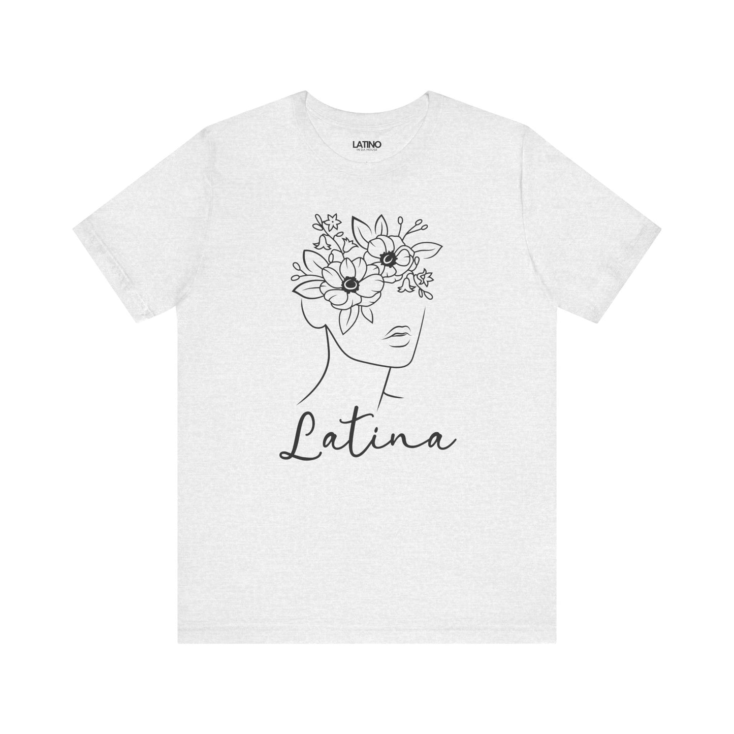 "Latina Flowers" Heather T-Shirt