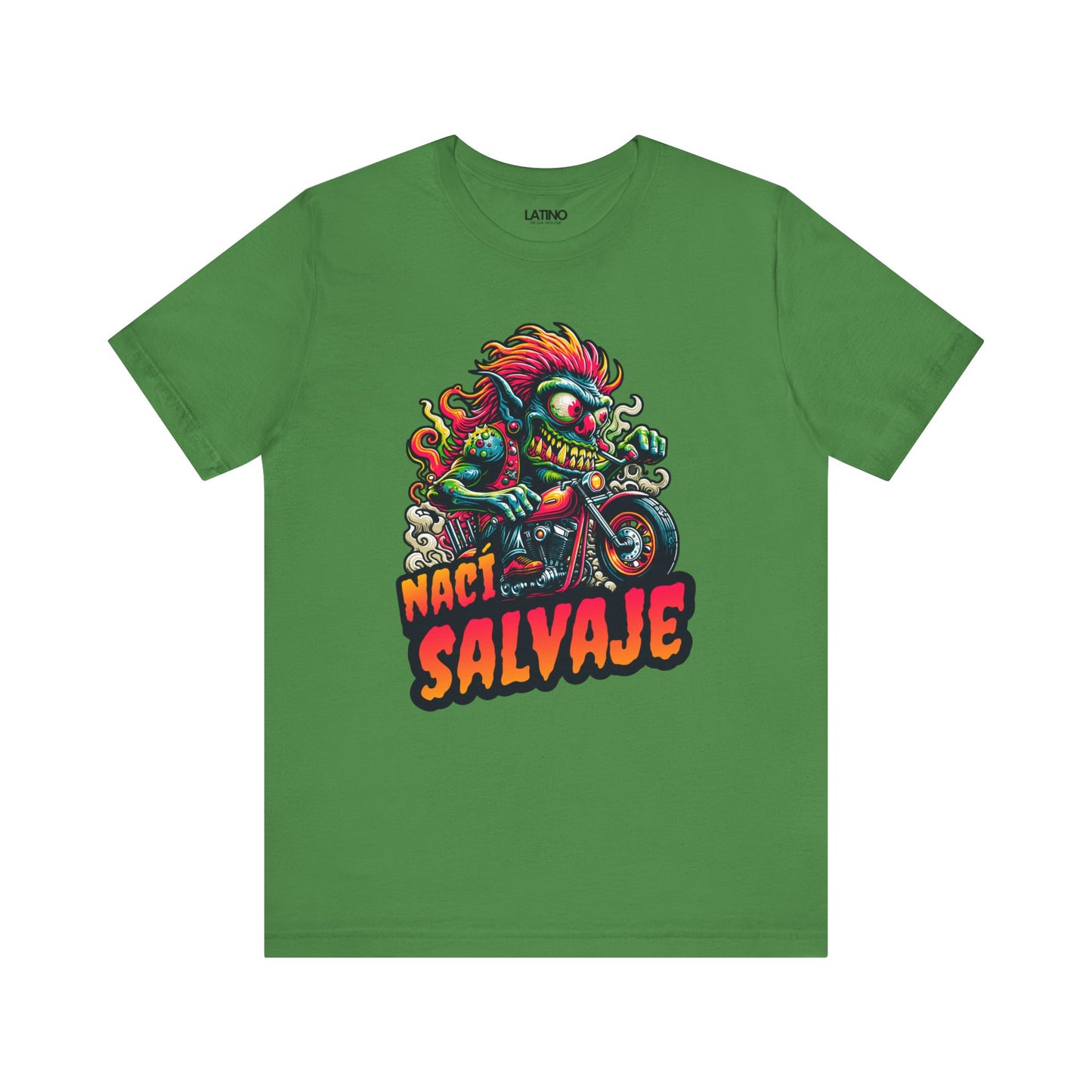 "Nací Salvaje Biker" T-Shirt