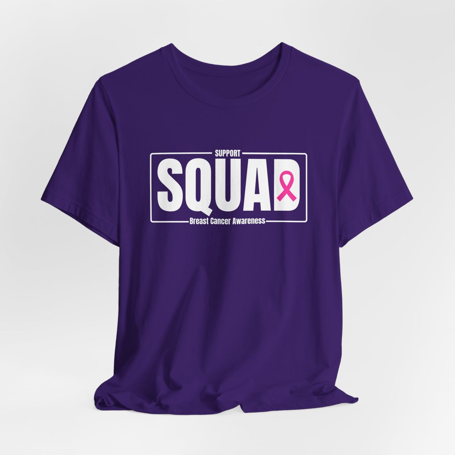 "Breast Cancer Support Squad Awareness" T-Shirt