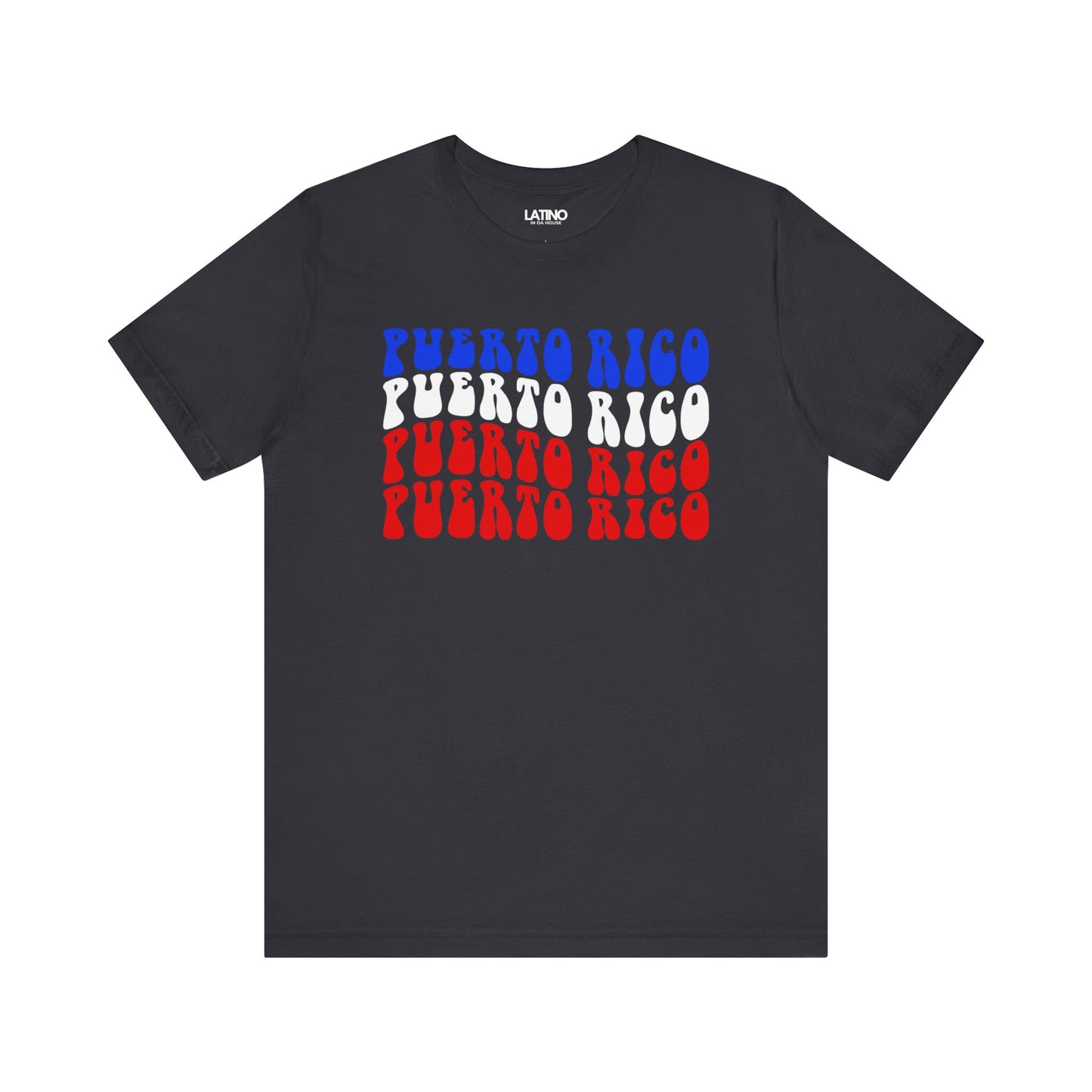 "Puerto Rico Retro Font" T-Shirt