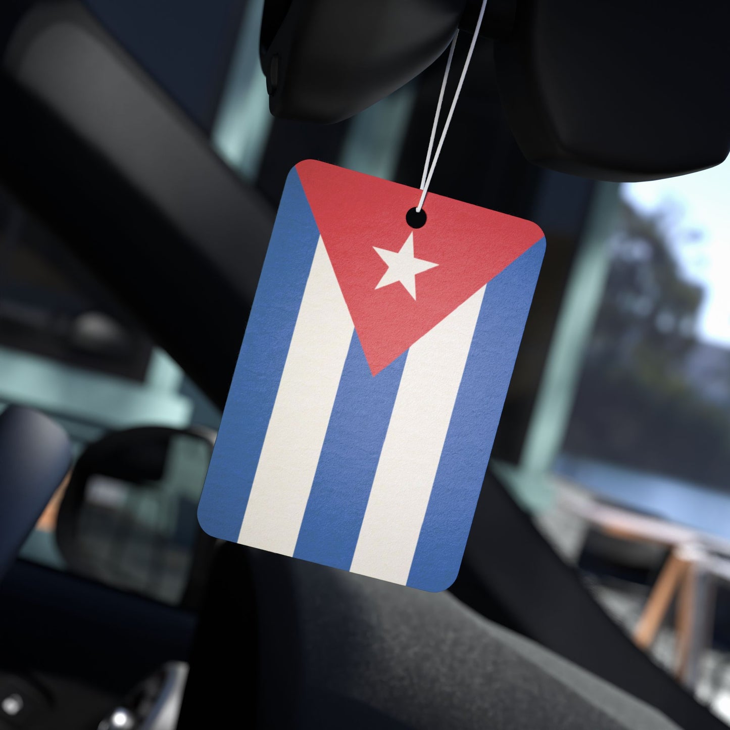 "Cuba Flag" Car Air Freshener