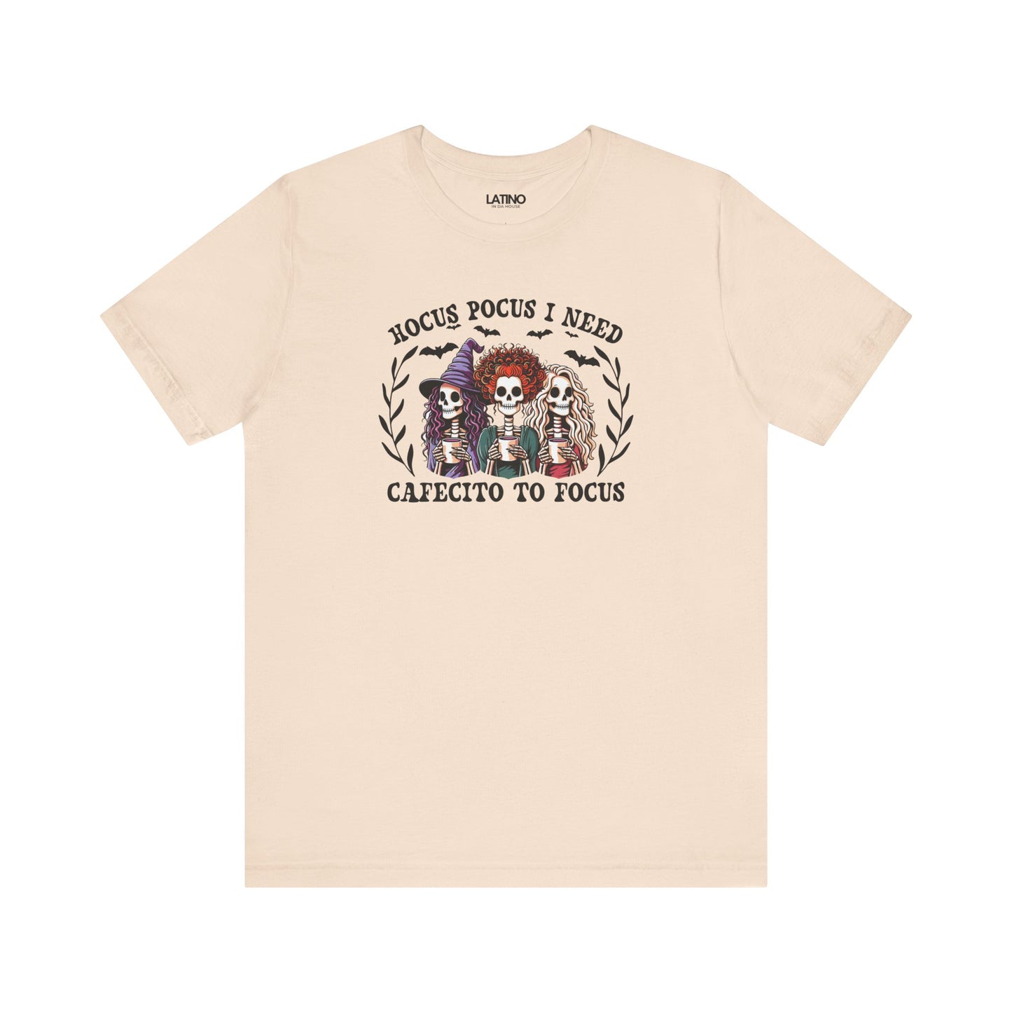 "Brujas" I Need Cafecito to Focus T-Shirt