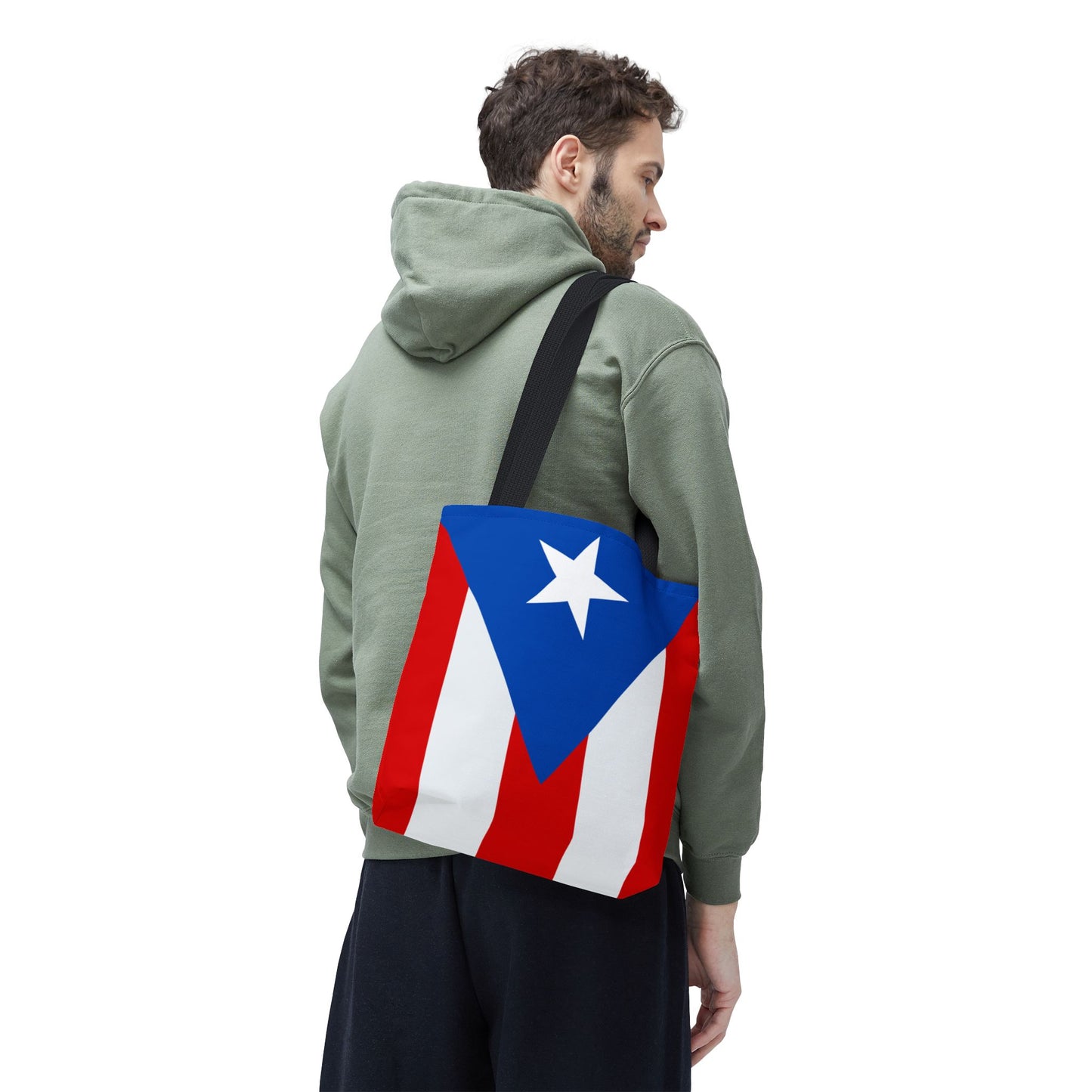 "Puerto Rico Flag" Tote Bag