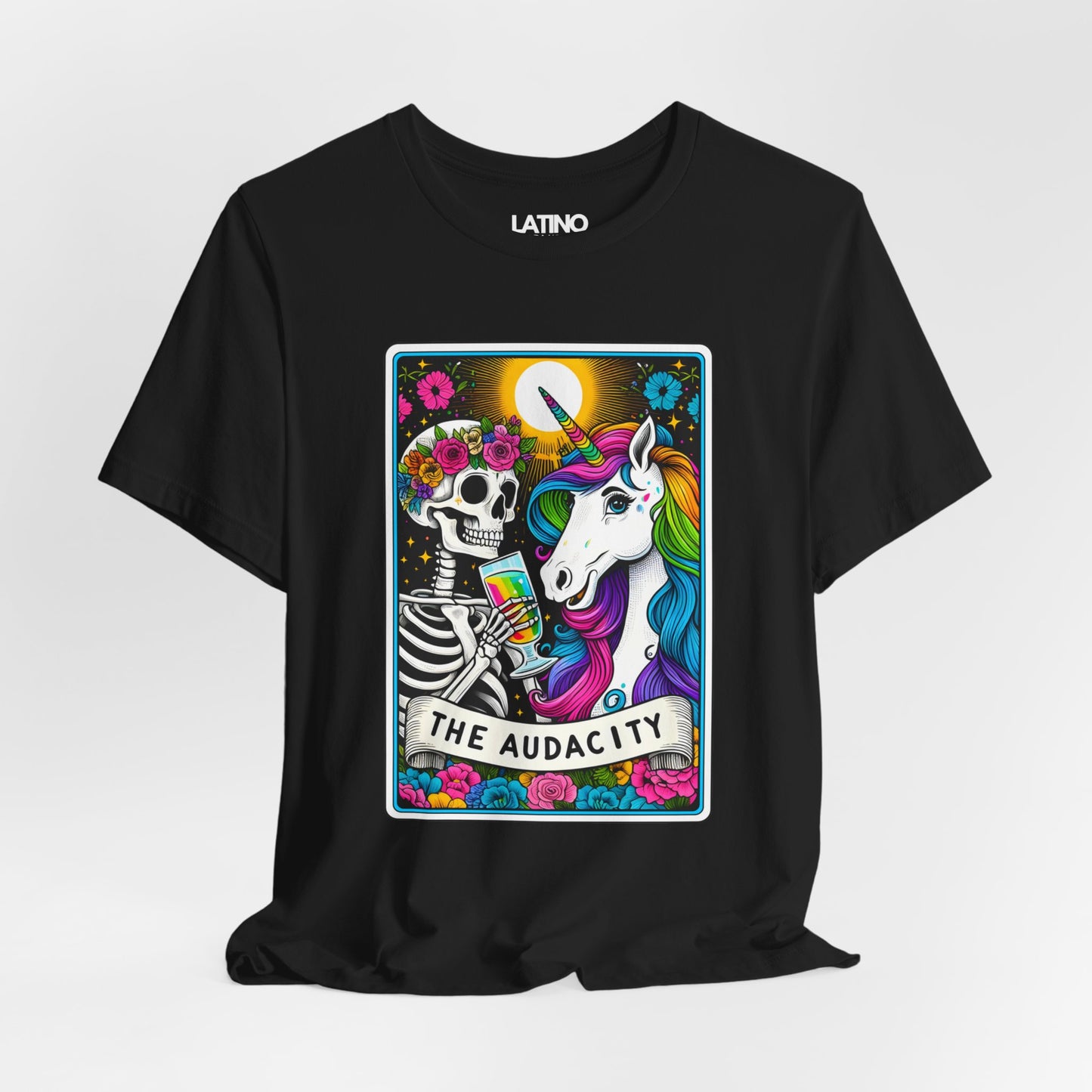 "The Audacity Unicorn & Skeleton" T-Shirt
