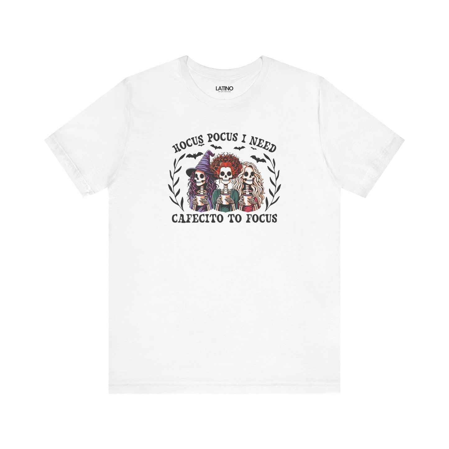 "Brujas" I Need Cafecito to Focus T-Shirt