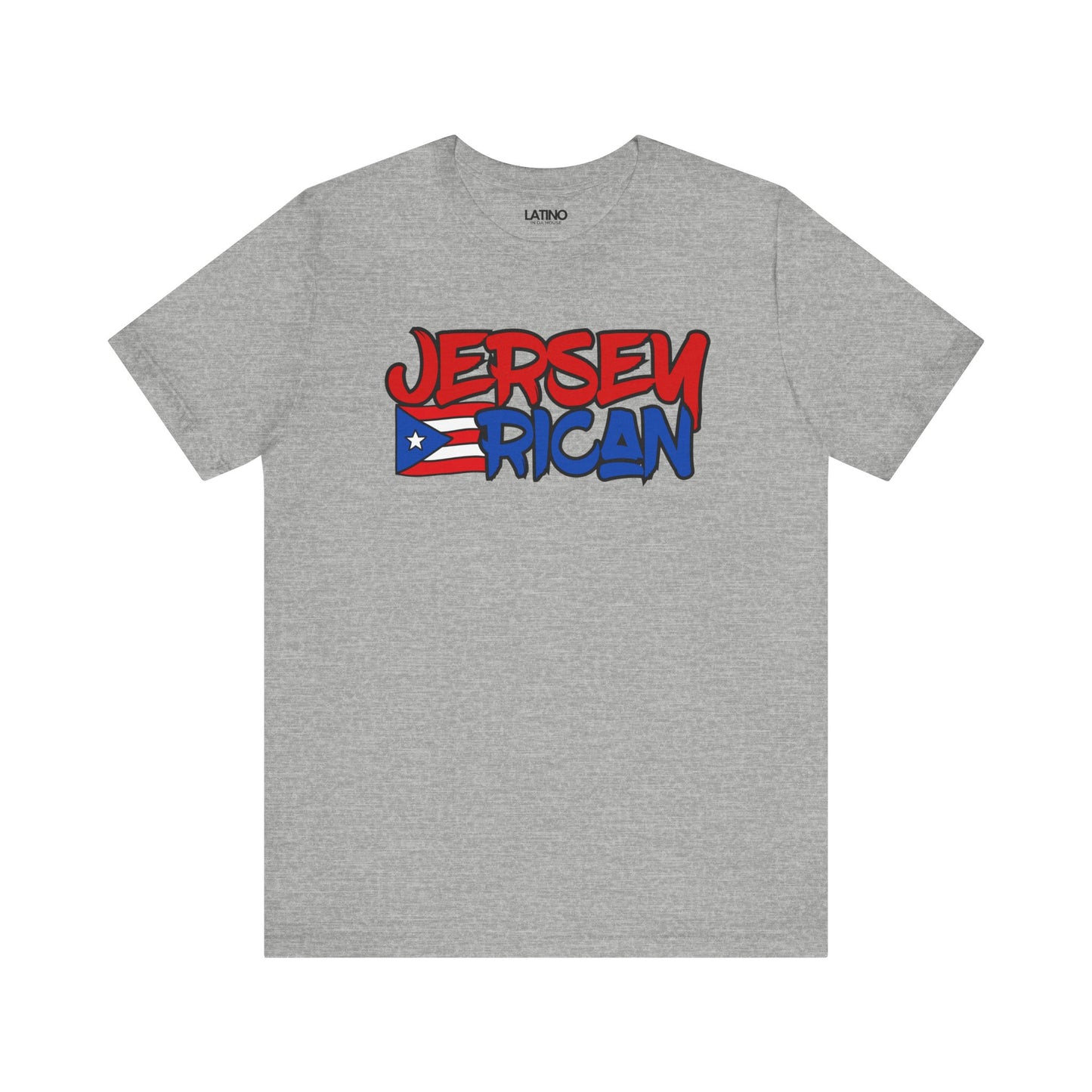 "Jersey Rican" Puerto Rico Flag T-Shirt