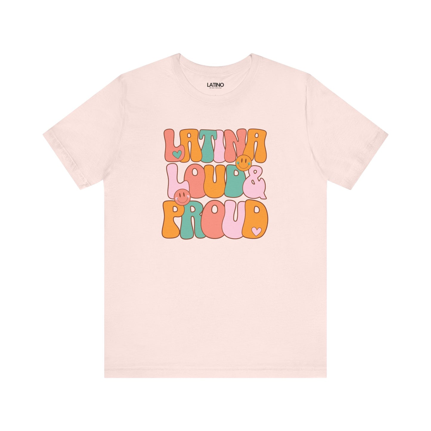 "Latina Loud & Proud Retro Bubble" T-Shirt
