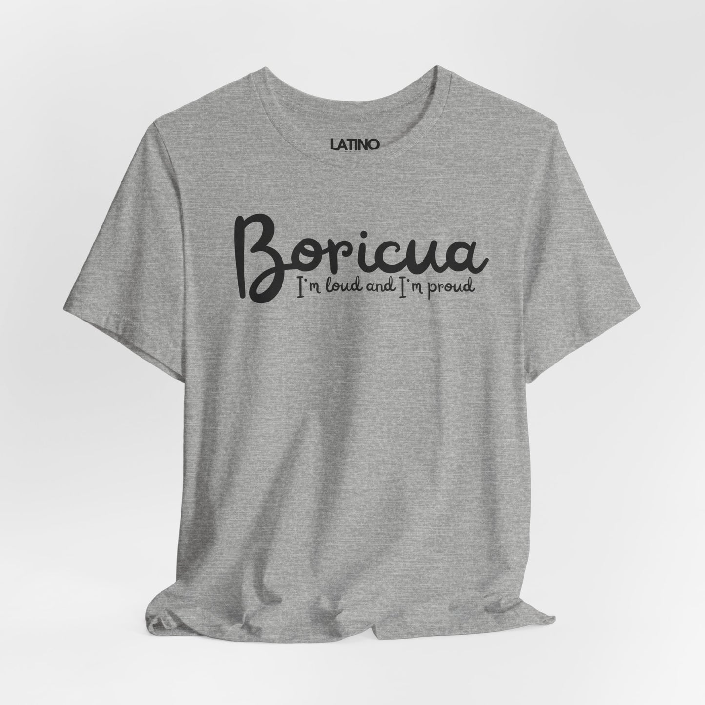 "Boricua Loud & Proud" Heather T-Shirt