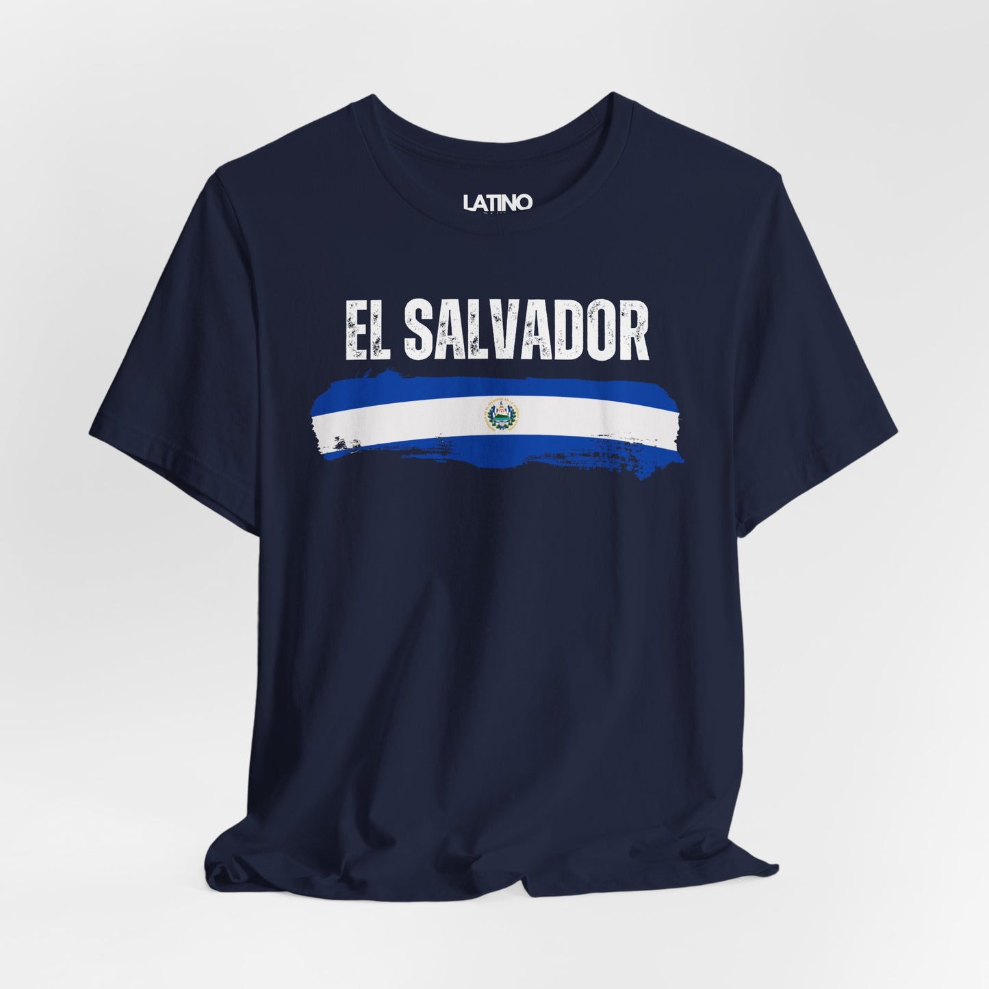 "El Salvador Flag Grunge" T-Shirt