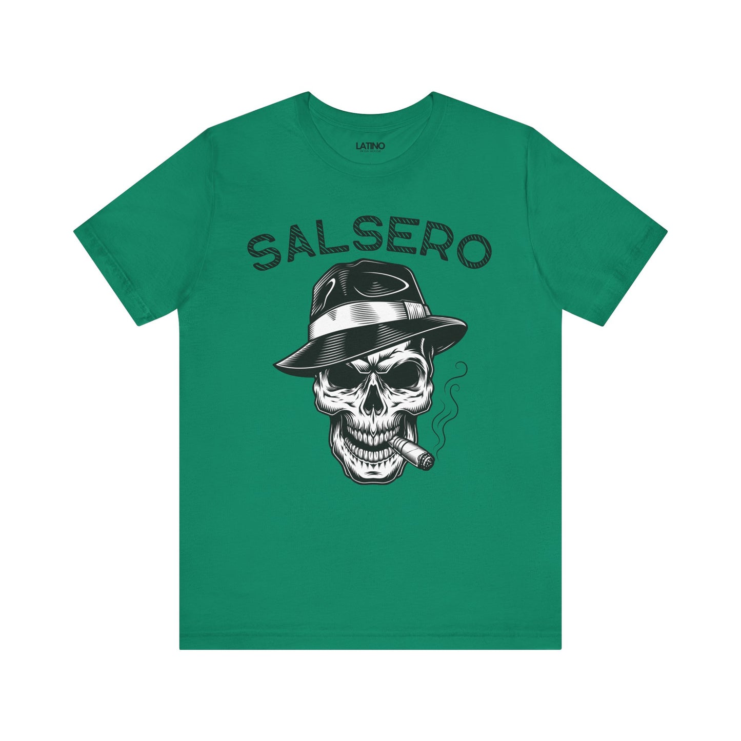 Salsero Skull in Fedora T-Shirt