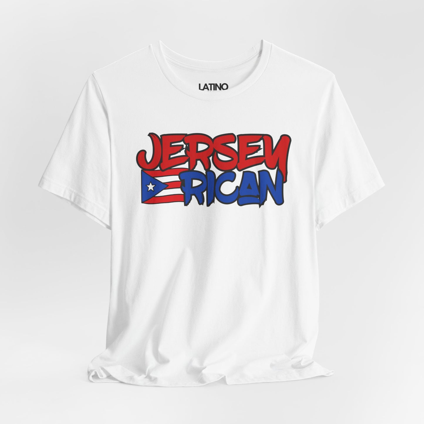 "Jersey Rican" Puerto Rico Flag T-Shirt