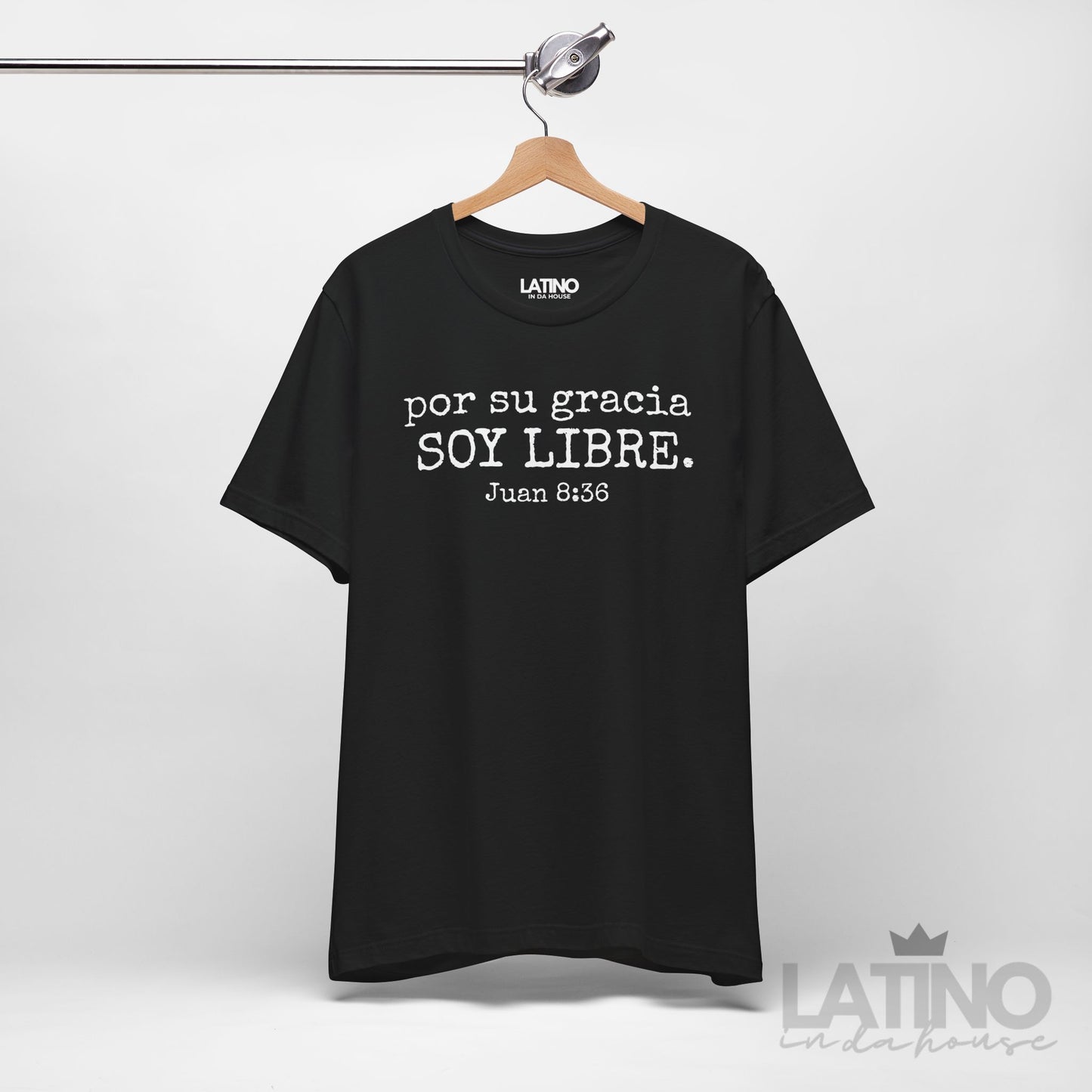 “Por Su Gracia Soy Libre” Faith T-Shirt