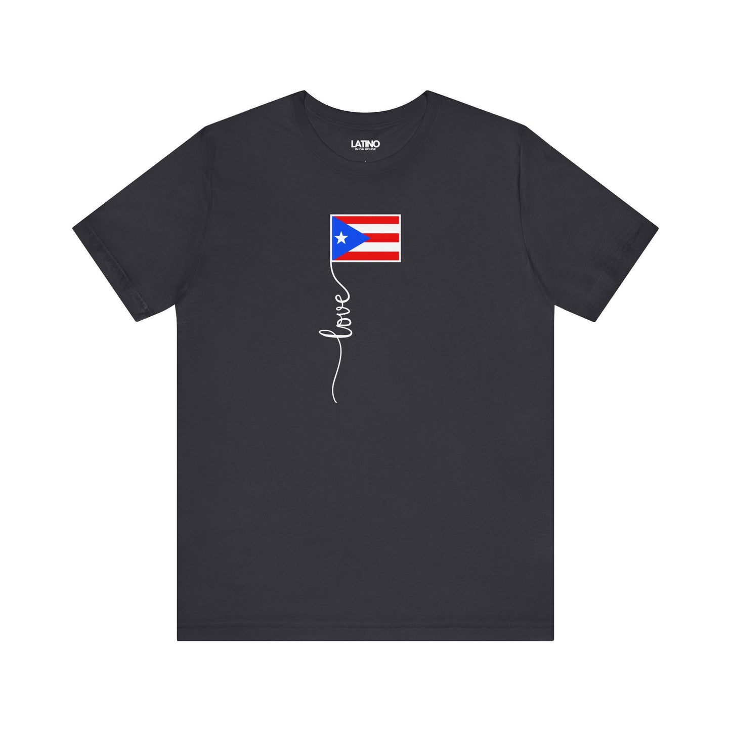 "Puerto Rico Flag Love Script" T-Shirt