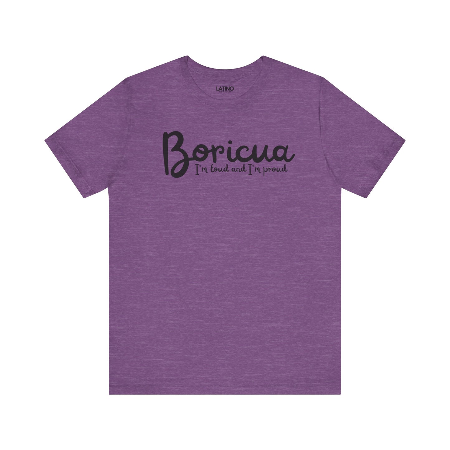 "Boricua Loud & Proud" Heather T-Shirt