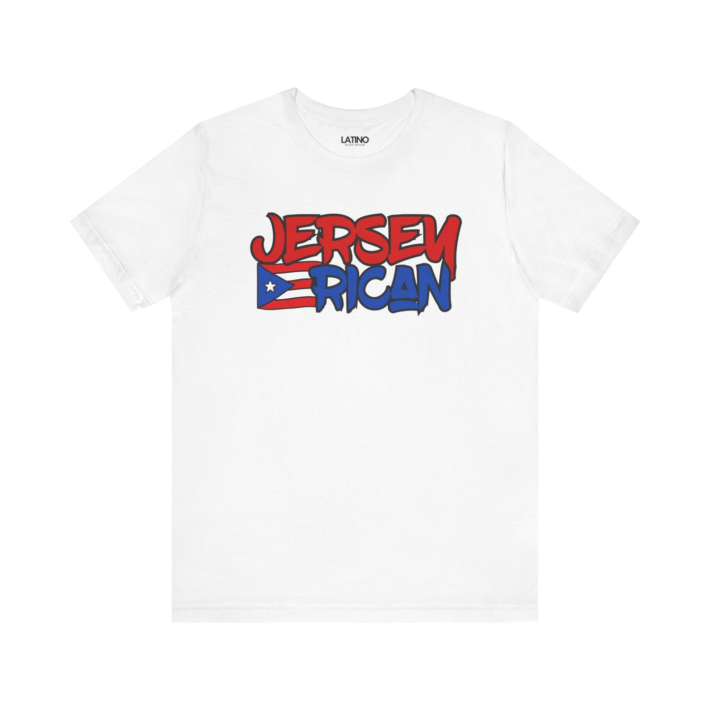 "Jersey Rican" Puerto Rico Flag T-Shirt