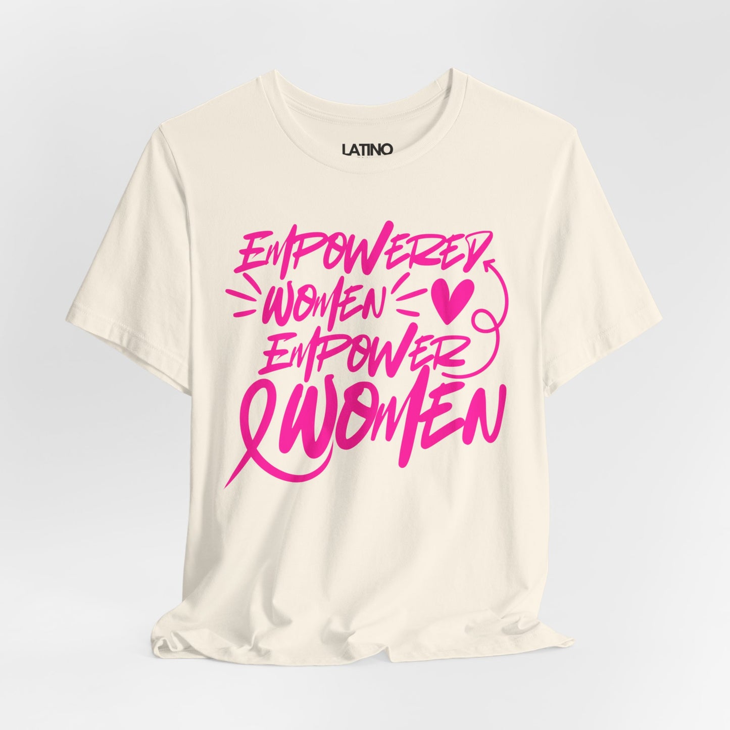 "Empowered Women Empower Women" Breast Cancer Awareness T-Shirt