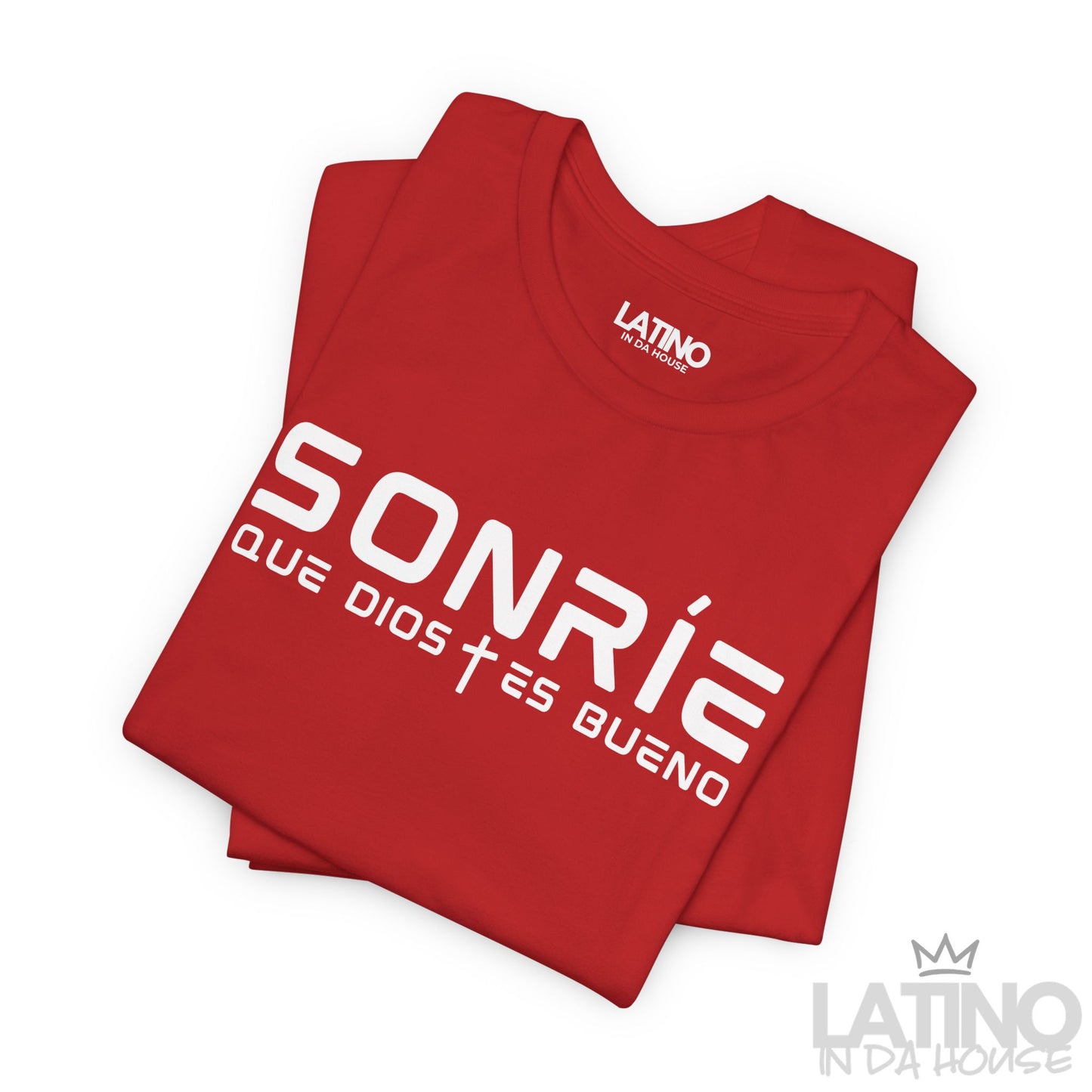 “Sonríe Que Dios Es Bueno” Faith T-Shirt